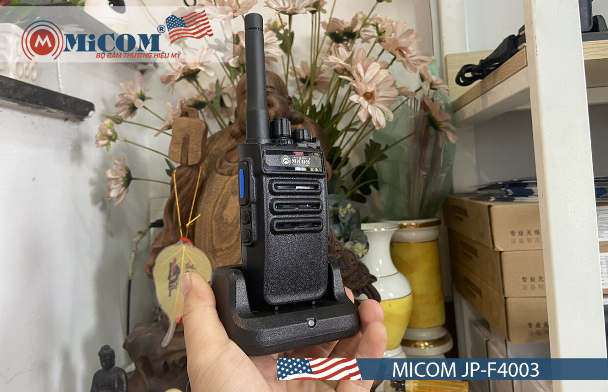 máy bộ đàm miCOM JP-F4003 thương hiệu Mỹ