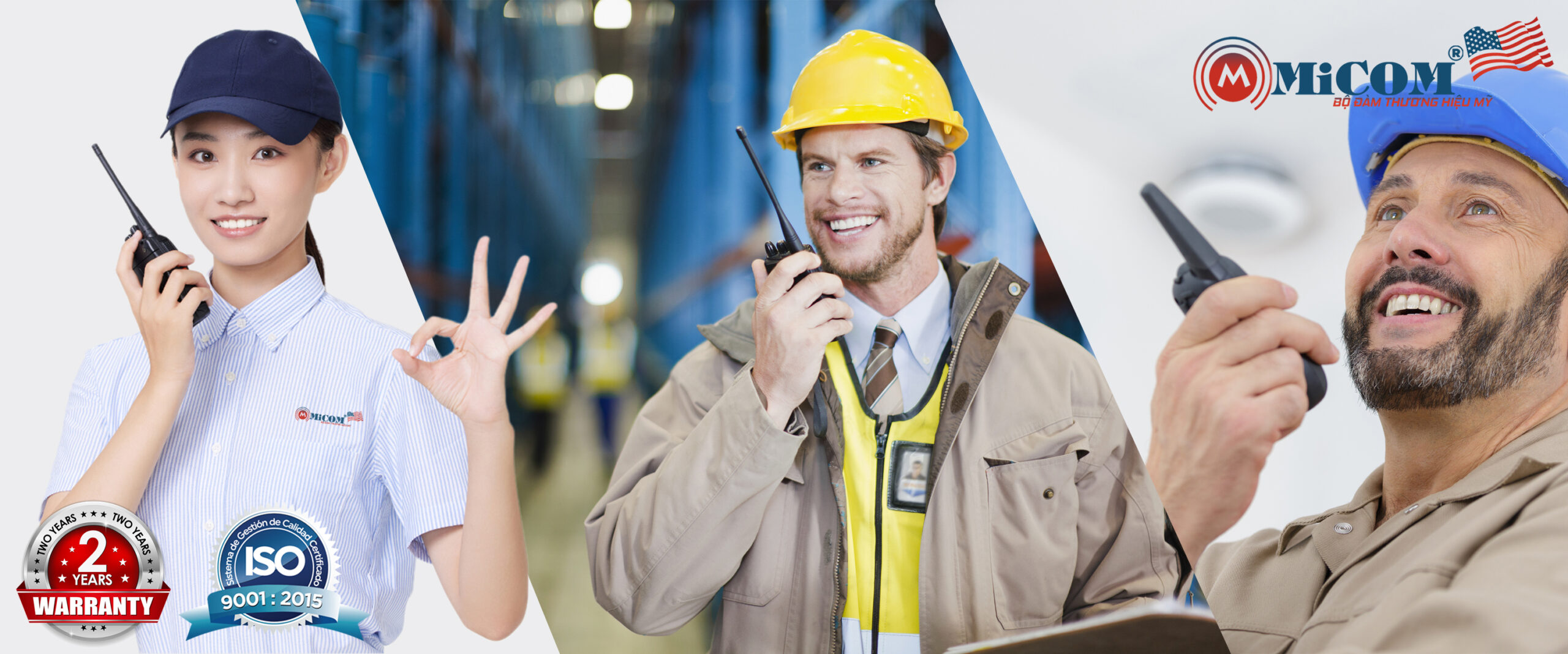 bộ đàm MiCOM thương hiệu Mỹ