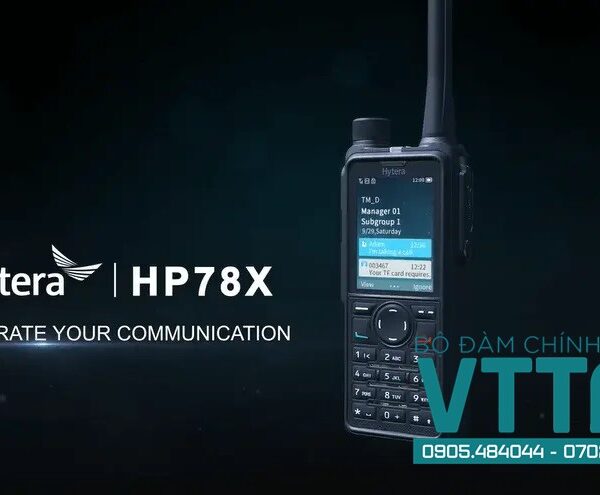 Bộ Đàm Hytera HP78x Digital DMR: Chuyên Nghiệp, Bền Bỉ, Cao Cấp