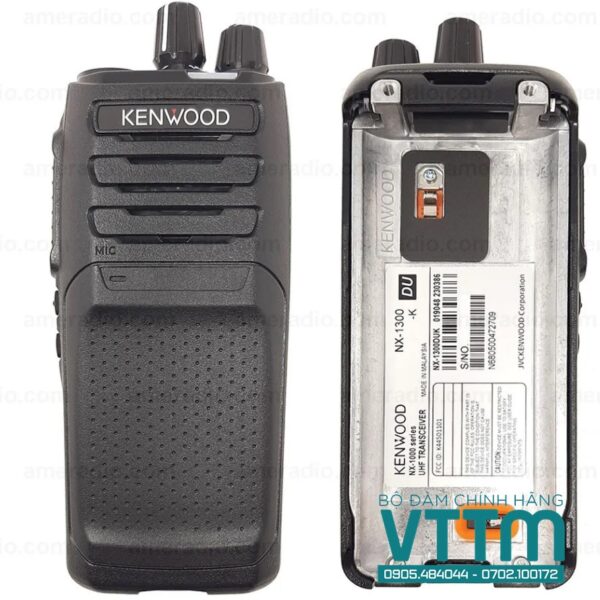 Kenwood NX-1300CUD K4 - Bộ đàm chống cháy nổ, an toàn PCCC.