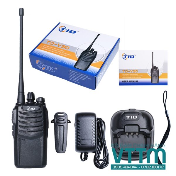 Máy Bộ Đàm TID V30: Giải Pháp Liên Lạc Hiệu Quả Cho Mọi Doanh Nghiệp
